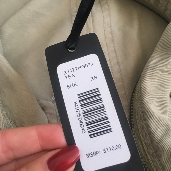 New Max Jeans lightweight Utility Anorak Jacket - Picture 3 of 9